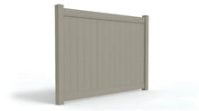 [100 Feet of Fence] 6' Tall Privacy AFC-373 Vinyl Complete Fence Package