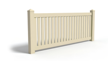 [50 Feet of Fence] 4' Tall Closed Picket AFC-17 Vinyl Complete Fence Package