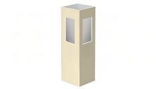 5" x 5" x 96" x .150 Corner Post For Vinyl Fences (AFC-013)
