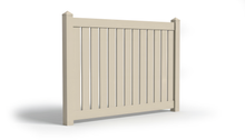 5' Tall x 8' Wide Semi-Privacy Fence Panel For Vinyl Fences (AFC-006)