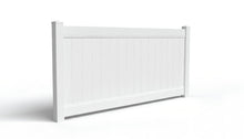 [PRICE PER FOOT] 4' Tall Privacy AFC-001 Vinyl Fence