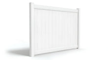 [50 Feet of Fence] 6' Tall Privacy AFC-373 Vinyl Complete Fence Package