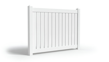 5' Tall x 8' Wide Semi-Privacy Fence Panel For Vinyl Fences (AFC-006)