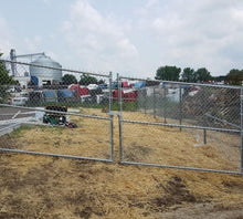42" Tall - Commercial Chain Link Double Drive Gate