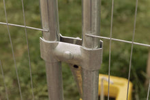 Anti-Climb Temporary Fence Panel - 6'6" Tall x 11'6" Wide: Kit