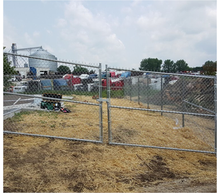 42" Tall - Commercial Chain Link Double Drive Gate