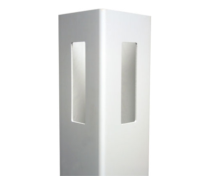 White Corner Post 5" x 5" x 6' For Vinyl Fences