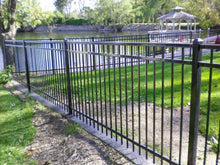 [150' Length] 6' Ornamental Flat Top Complete Fence Package